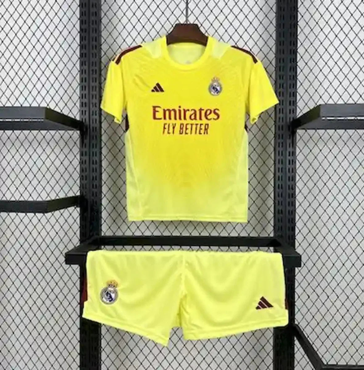 Real Madrid Niños Portero Amarillo 2025-26 - Fútbol Club Vintage