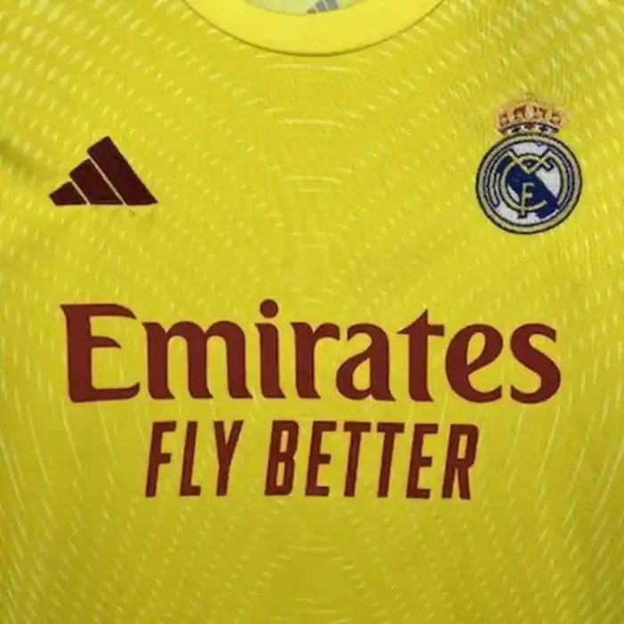 Real Madrid Niños Portero Amarillo 2025-26 - Fútbol Club Vintage