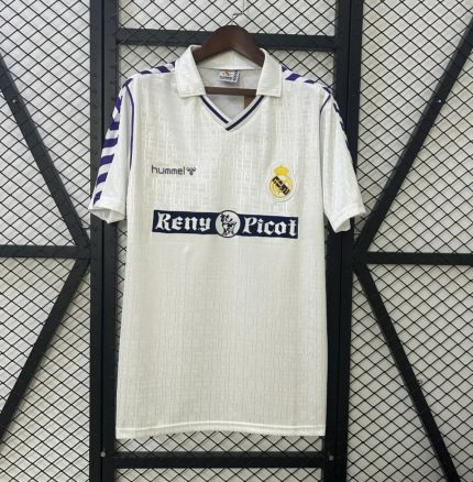 Camiseta Retro Real Madrid 1989 - Fútbol Club Vintage