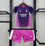 Real Madrid Niños Portero Morada 2025-26 - Fútbol Club Vintage
