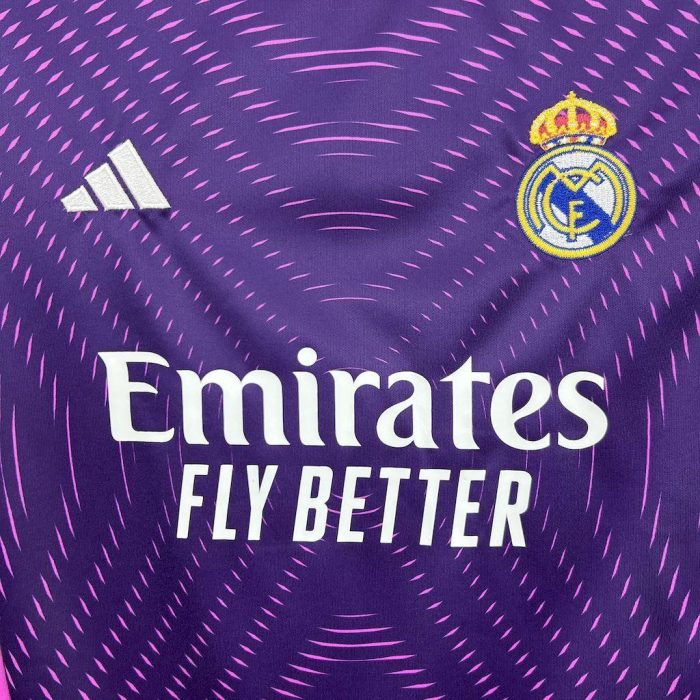 Real Madrid Niños Portero Morada 2025-26 - Fútbol Club Vintage