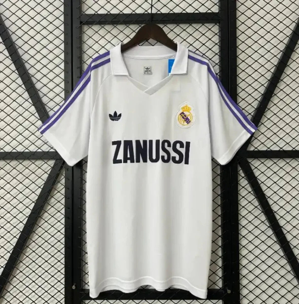 Camiseta Real Madrid Retro Zanussi 1984