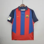 Camiseta Retro FC Barcelona 2003-04 - Fútbol Club Vintage