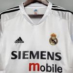 Camiseta Retro Real Madrid 2004-05 - Fútbol Club Vintage