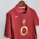 Camiseta Arsenal FC Visitante 2005-06 Retro - Fútbol Club Vintage