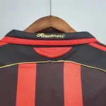 Camiseta Retro AC Milán 2006-07 - Fútbol Club Vintage