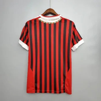 Camiseta Retro AC Milán 2010-11 - Fútbol Club Vintage