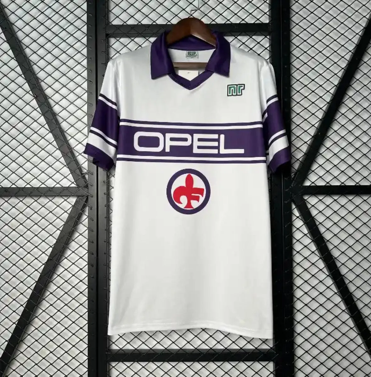 images Camiseta retro ACF Fiorentina Visitante 1983-85 - Imagen 1