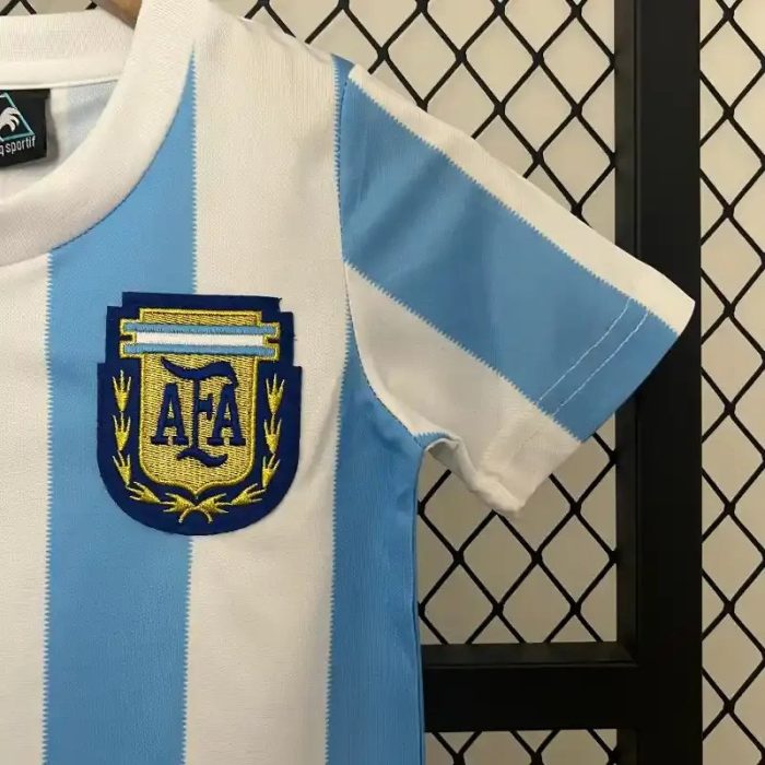Retro Niños Argentina 1986 - Fútbol Club Vintage