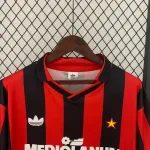 Camiseta Retro AC Milán 1990-91 - Fútbol Club Vintage