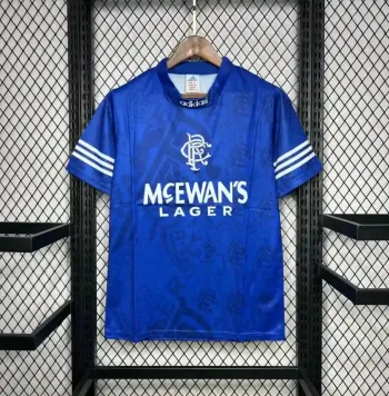 Camiseta Retro Rangers FC 1994-96 - Fútbol Club Vintage