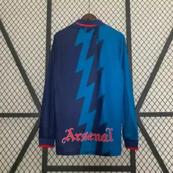 Camiseta Arsenal FC Visitante Manga Larga 1995-96 Retro - Fútbol Club Vintage