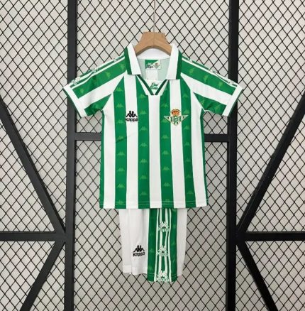 Retro Real Betis Balonpié Niños 1995-97 - Fútbol Club Vintage