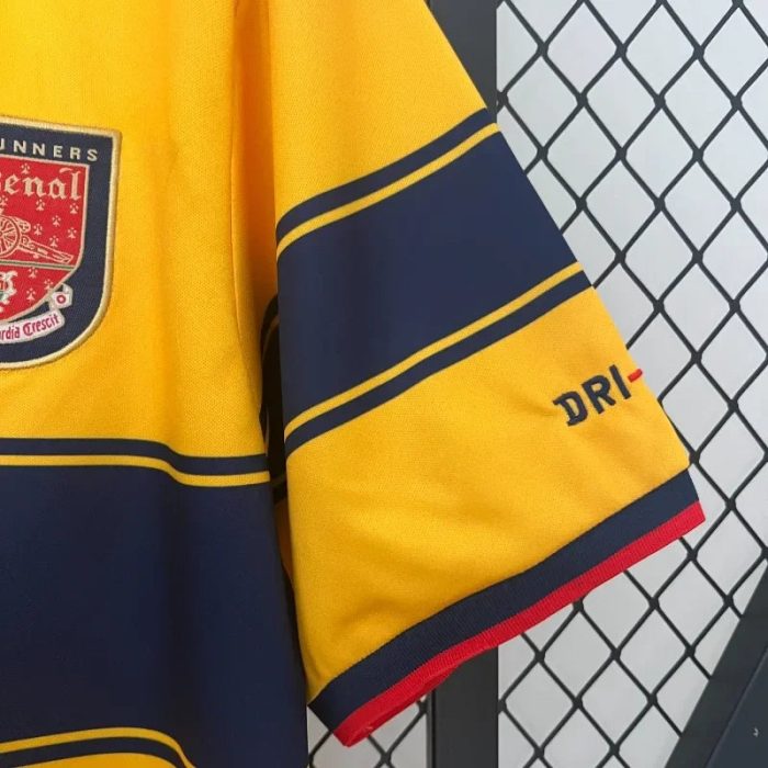 Camiseta Arsenal FC Visitante 1997-99 Retro - Fútbol Club Vintage
