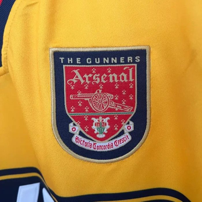Camiseta Arsenal FC Visitante 1997-99 Retro - Fútbol Club Vintage