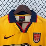 Camiseta Arsenal FC Visitante 1997-99 Retro - Fútbol Club Vintage