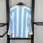 Camiseta Retro Argentina Manga Larga 1998 - Fútbol Club Vintage