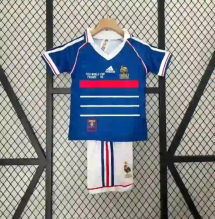 Retro Niños Francia 1998 - Fútbol Club Vintage