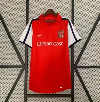 Camiseta Arsenal FC 2001-02 Retro - Fútbol Club Vintage