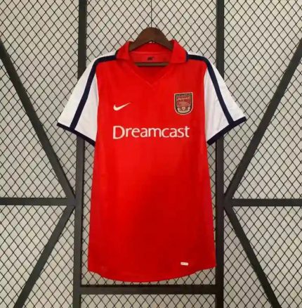 Camiseta Arsenal FC 2001-02 Retro - Fútbol Club Vintage