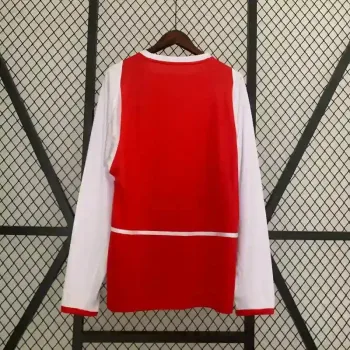 Camiseta Arsenal FC Manga Larga 2002-04 Retro - Fútbol Club Vintage