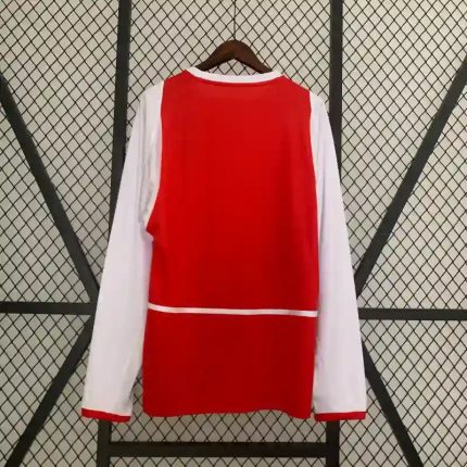 Camiseta Arsenal FC Manga Larga 2002-04 Retro - Fútbol Club Vintage