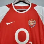Camiseta Arsenal FC 2002-04 Retro - Fútbol Club Vintage