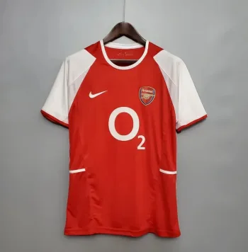 Camiseta Arsenal FC 2002-04 Retro - Fútbol Club Vintage