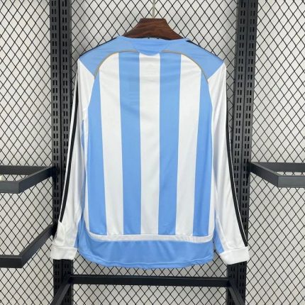 Camiseta Retro Argentina Manga Larga 2006 - Fútbol Club Vintage
