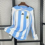 Camiseta Retro Argentina Manga Larga 2006 - Fútbol Club Vintage