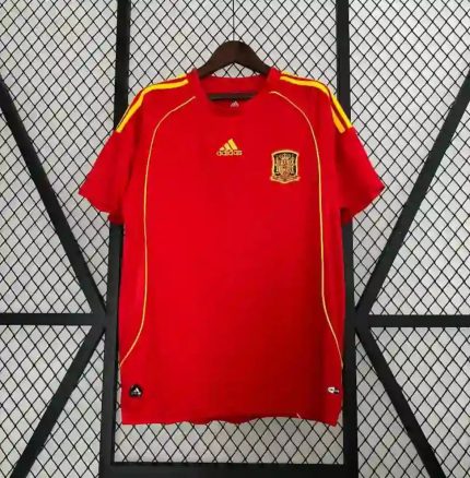 Camiseta Retro España 2008 - Fútbol Club Vintage