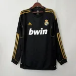Camiseta Clásica Real Madrid Visitante Manga Larga 2011-12 - Fútbol Club Vintage