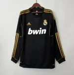 Camiseta Clásica Real Madrid Visitante Manga Larga 2011-12 - Fútbol Club Vintage