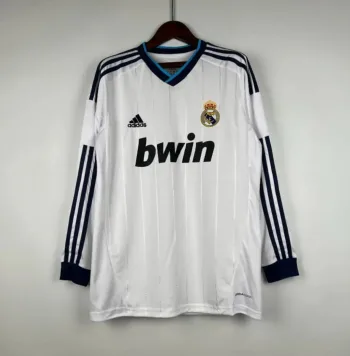 Camiseta Retro Real Madrid Manga Larga 2012-13 - Fútbol Club Vintage