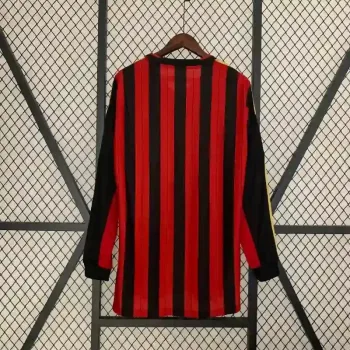 Camiseta Retro AC Milán Manga Larga 2013-14 - Fútbol Club Vintage