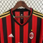 Camiseta Retro AC Milán Manga Larga 2013-14 - Fútbol Club Vintage
