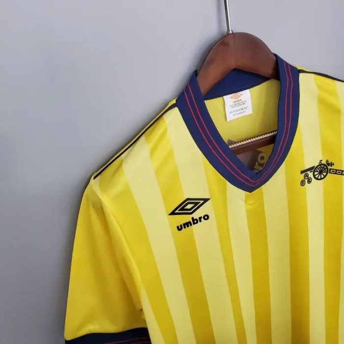 Camiseta Retro Arsenal FC Visitante 1983-86 - Fútbol Club Vintage