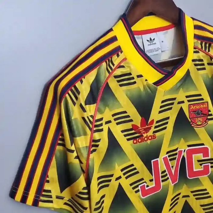 Camiseta Arsenal FC Visitante 1991-93 Retro - Fútbol Club Vintage
