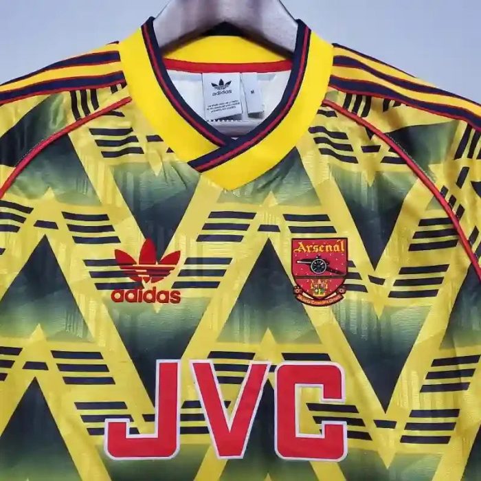 Camiseta Arsenal FC Visitante 1991-93 Retro - Fútbol Club Vintage