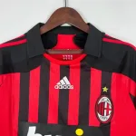 Camiseta Retro AC Milán 2007-08 - Fútbol Club Vintage