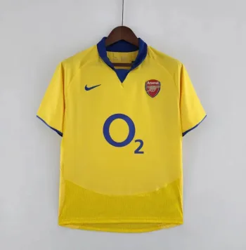 Camiseta Arsenal FC Visitante 2003-05 Retro - Fútbol Club Vintage