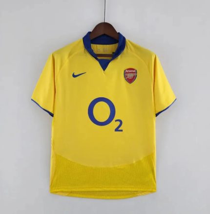 Camiseta Arsenal FC Visitante 2003-05 Retro - Fútbol Club Vintage
