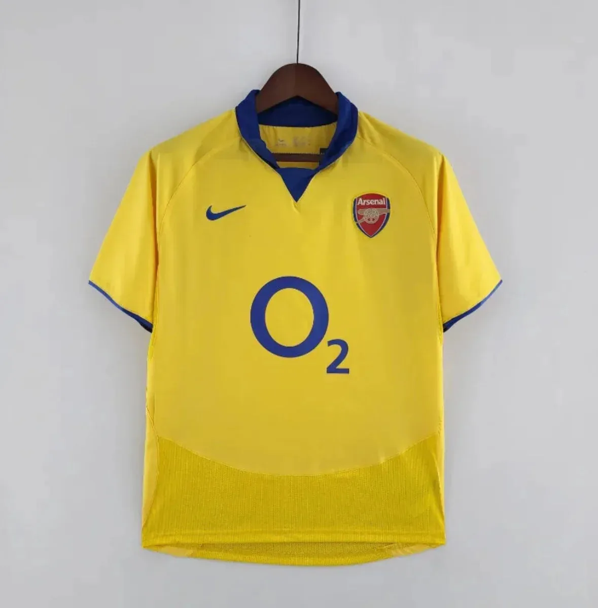 images Camiseta Arsenal FC Visitante 2003-05 Retro - Fútbol Club Vintage