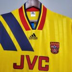 Camiseta Arsenal FC Visitante 1993-94 Retro - Fútbol Club Vintage
