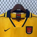Camiseta Arsenal FC Visitante 1996-97 Retro - Fútbol Club Vintage