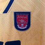 Camiseta Arsenal FC Visitante 1996-97 Retro - Fútbol Club Vintage