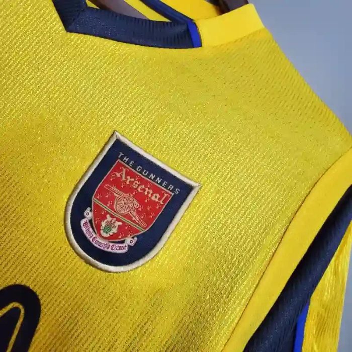 Camiseta Arsenal FC Visitante 1999-01 Retro - Fútbol Club Vintage