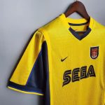 Camiseta Arsenal FC Visitante 1999-01 Retro - Fútbol Club Vintage
