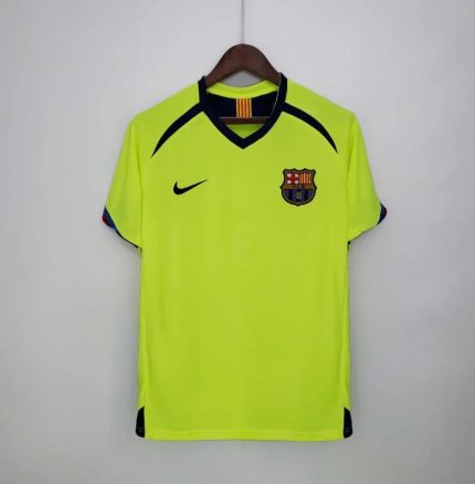 Camiseta Retro Ronaldinho FC Barcelona Visitante 2005-06 - Fútbol Club Vintage