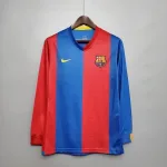 Camiseta Retro FC Barcelona Manga Larga 2006-07 - Fútbol Club Vintage